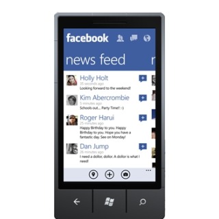 首款 Facebook 手机将运行 Windows Phone 系统